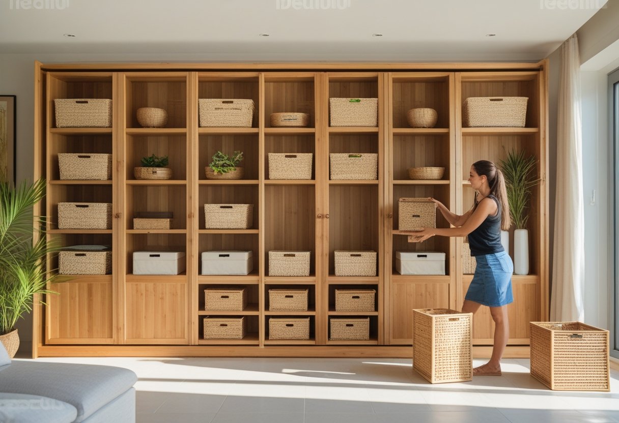 Sådan vælger du de bedste bambusvarer til din reol med låger